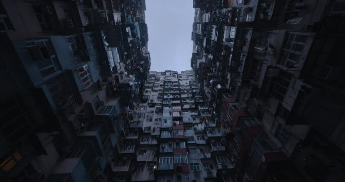 Famous Authentic Monster Building In Hong Kong, Housing In Asia