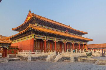 Palace of Longevity and Health in the Forbidden City in Beijing, China