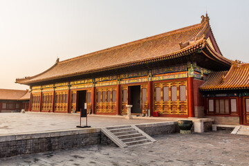 Obraz premium Palace of Compassion and Tranquility in the Forbidden City in Beijing, China