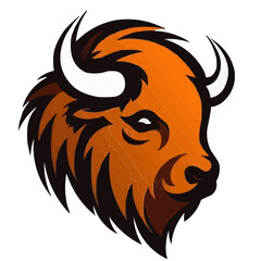 Bison vector © Awesomextra