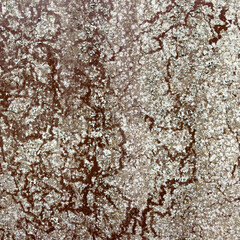 Metal surface background painted brown