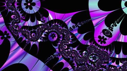 Colorful fractal art,graphic design 