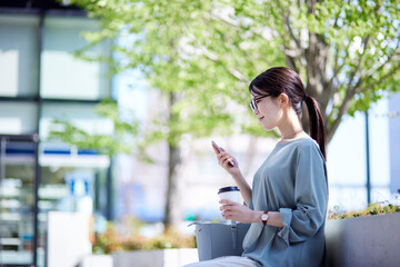 日本人のビジネスウーマン