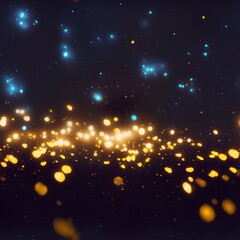 Fototapeta premium background of defocused light. Created using generative AI