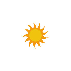 Illustration of sun vector design