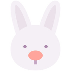 bunny flat icon