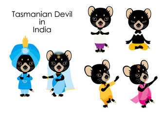 Tasmanian Devil in India Cosplay Character