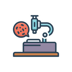 Color illustration icon for clarity 