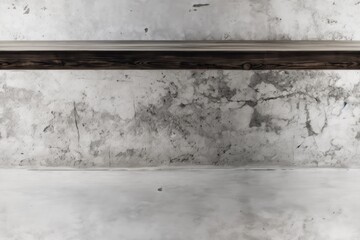 Naklejka premium Background or texture with a grunge white gray wall. Generative AI