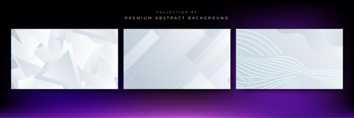 Abstract white background