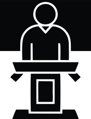 gift icon symbol design vector image. Illustration of the package box present design image. EPS 10.