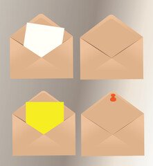 Envelope with message