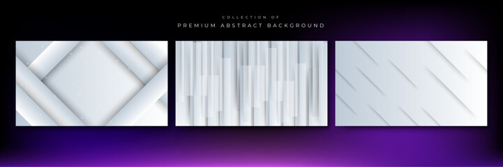 Vector gradient abstract background white