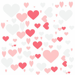 Seamless pattern with hearts.For background pattern love abstract,etc.