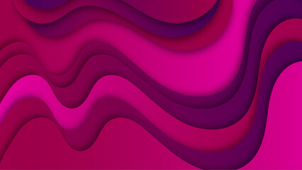 Vector gradient abstract background red