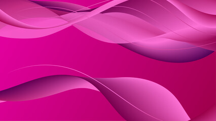 Abstract geometric wave background red