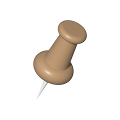 Push pin 3D