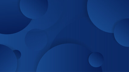 Vector gradient minimalist blue background