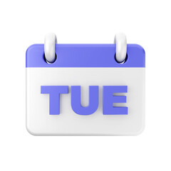 3d calendar icon illustration