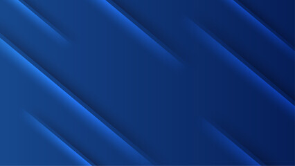 Vector gradient minimalist blue background