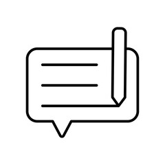 Feedback feedback icons with black outline style. feedback, business, review, customer, opinion, satisfaction, positive. Vector illustration