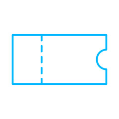 Coupon Icons with blue outline style. basket, commercial, money, customer, digital, screen, box. Vector illustration