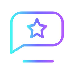 Review e-commerce icons collection with purple blue outline style. business, store, technology, web, retail, internet, buy. Vector Illustration