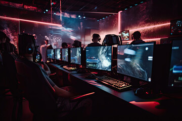 eSports competition. Generative AI