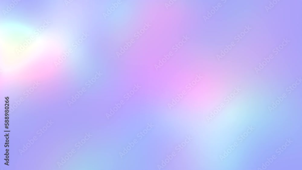 Wall mural looped abstract iridescent background animation.