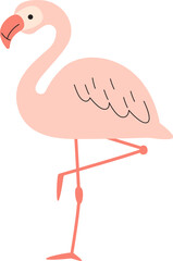 Staying Flamingo Bird