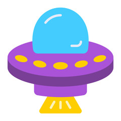 Ufo Flat Icon