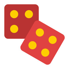 Dice Flat Icon