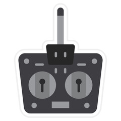 Remote Sticker Icon