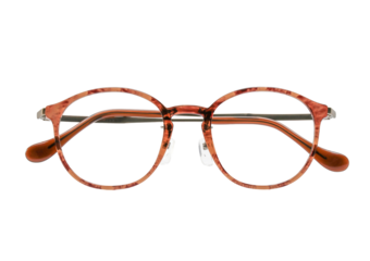 Image of clear lens spectacles viewed from the front