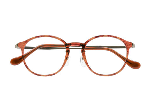 Image of clear lens spectacles viewed from the front