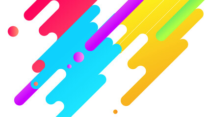Fluid colorful abstract background