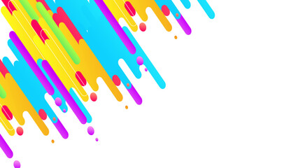 Fluid colorful abstract background