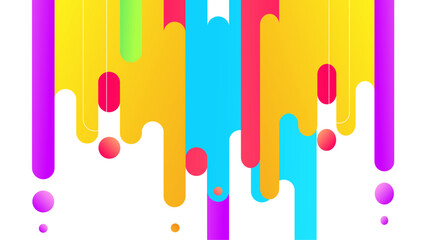 Fluid colorful abstract background