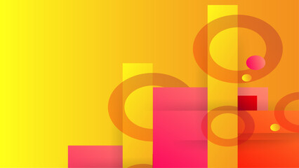 Design geometric background modern gradient background