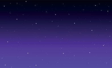 Star universe background, Blue Sky, Stardust in deep universe, Vector Illustration.