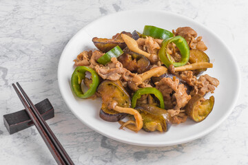 豚肉と野菜のオイスターソース炒め