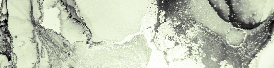 Marble Texture Design. White Fluid Background.