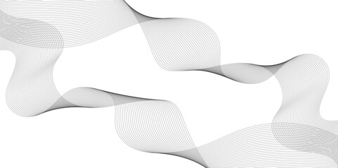 Abstract wavy grey blend liens technology abstract background. Abstract wave lines background. Digital frequency track equalizer. Banner design background.