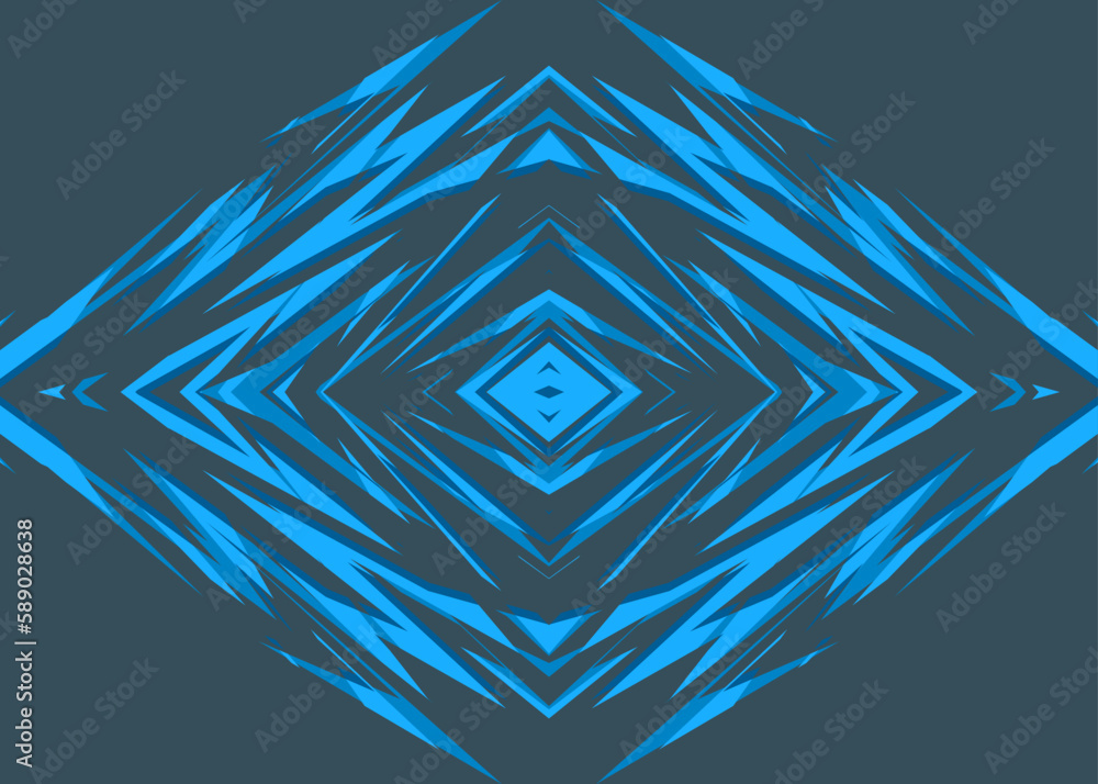 Poster abstract background with futuristic and geometric pattern