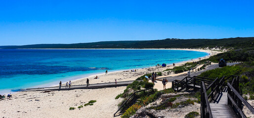 Fototapeta na wymiar Hamlin Bay, Western Australia 