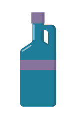 Concept Water bottle with handle. This vector illustration features a big water bottle with a convenient handle, perfect for carrying on-the-go. Vector illustration.