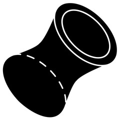 hyperboloid solid icon