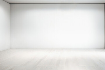 Abstract white studio background for product presentation. 