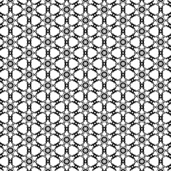 Abstract geometric seamless pattern repeating geometric black and white texture geometric decoration