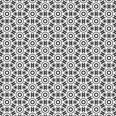 Abstract geometric seamless pattern repeating geometric black and white texture geometric decoration